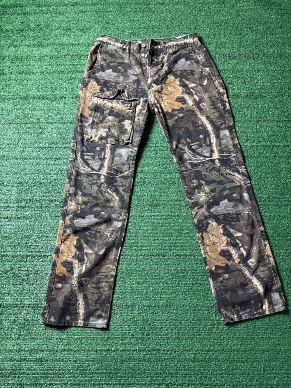 MNML Men's La Real Tree Camo Cargo Pants Size 32